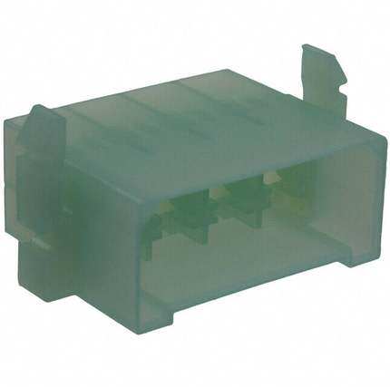 全新 163008〖 CONN MALE TAB HSG 0.25 8POS CLR〗