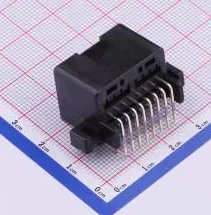 174053-2 1740532 2.5mm间距 16pin 接片 针座 连接器