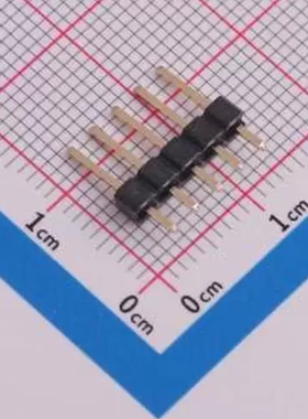 61300511121 针座连接器5P接头2.54mm公形插针通孔直针镀金