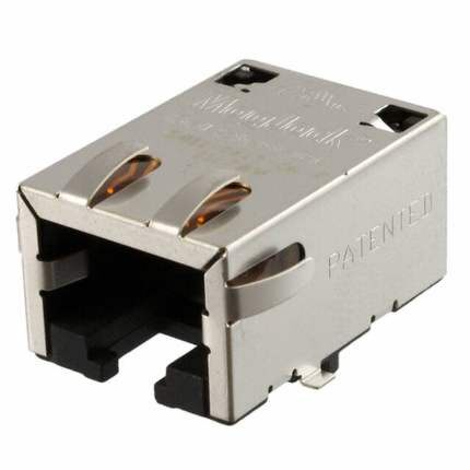 S811-1X1T-06-F〖 CONN MAGJACK 1PORT 100 BASE-T〗