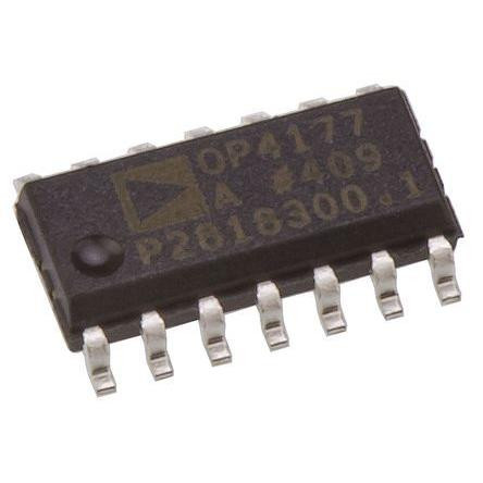 OP4177ARZ【IC OPAMP GP 1.3MHZ 14SOIC】