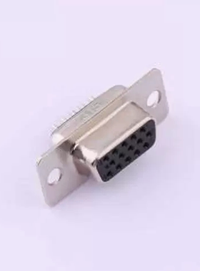 10090770-S154ALF 连接器15POS插座母插口3排D-Sub高密度自由悬挂