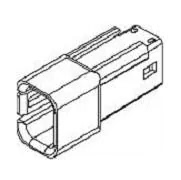 12047786[ 4P MALE BLACK 150 SERIES 14 AMPS]