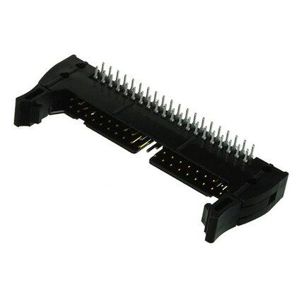 全新 XG4A-4034〖 CONN HEADER R/A 40POS 2.54MM〗