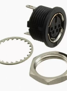 HR12-10R-8SC(71) 圆形连接器8POS插座外壳用于母插口黑色面板安