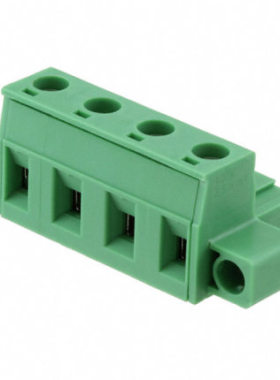 1858785【TERM BLOCK PLUG 4POS STR 7.62MM】