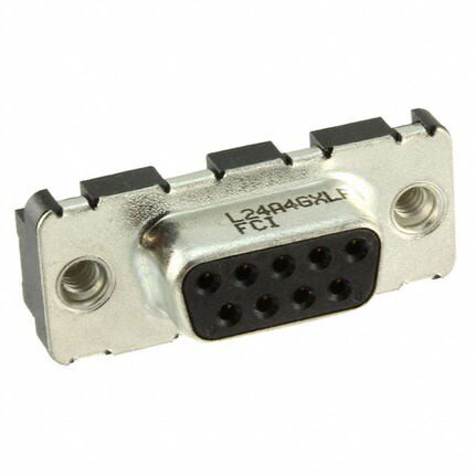 LD09S24A4GX00LF【CONN D-SUB RCPT 9POS VERT SLDR】