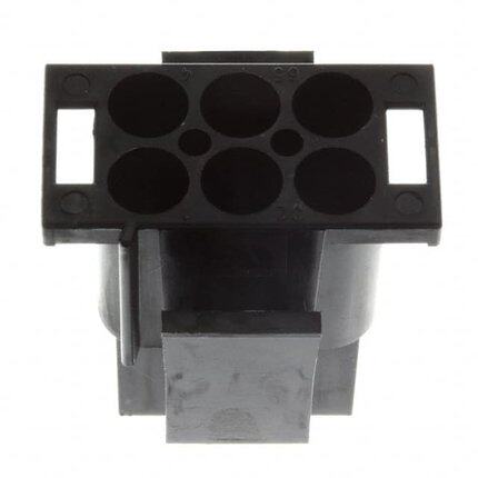 全新 1-480704-9〖 CONN U-MNL PLUG 6POS 94V-2 BLK〗