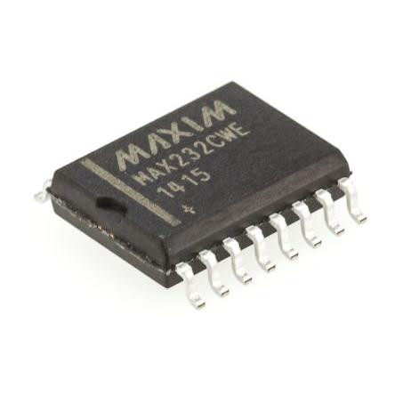 MAX232CWE IC 2DVR/2RCVR RS232 5V 16-SOIC
