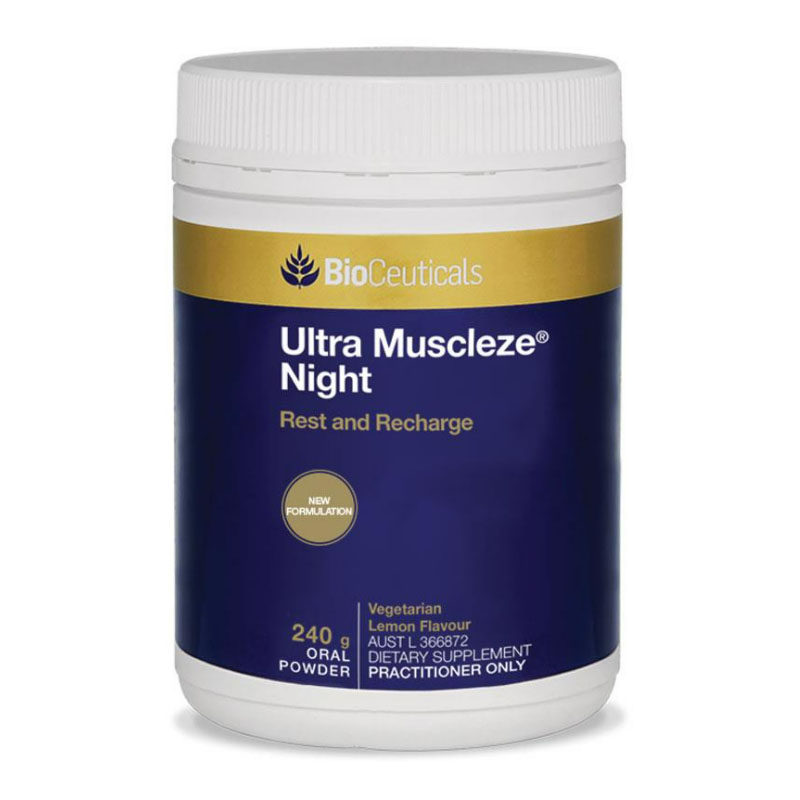 澳洲直邮 BIOceuticals Muscleze纯素生物镁粉 支持肌肉 神经睡眠