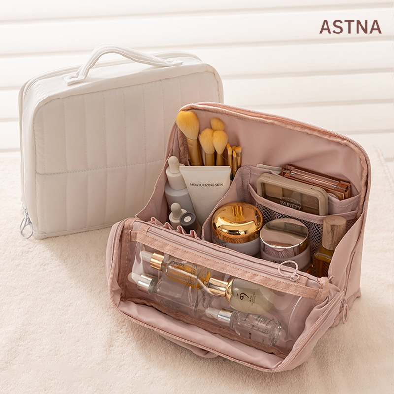 立式化妆包化妆品收纳大容量梳妆台多功能分区外出旅行洗漱收纳包,收纳整理,化妆包,淘宝优惠券,粉丝福利购,淘宝优惠卷