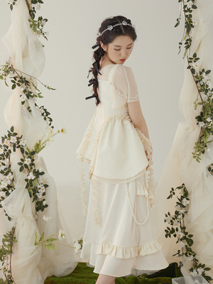 鸢录原创浮雕短袖上衣