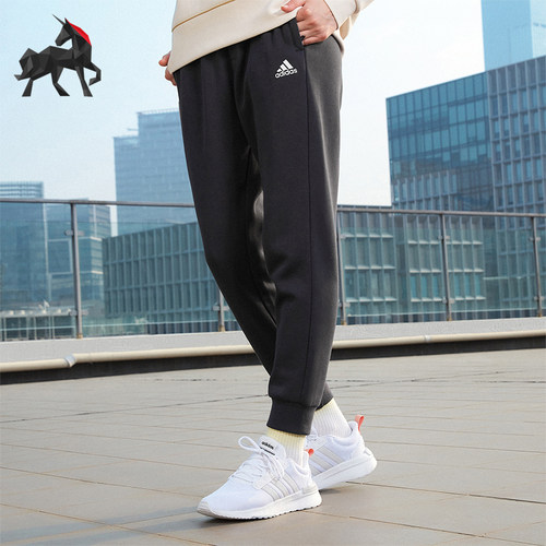 Adidas/阿迪达斯男士加绒长裤
