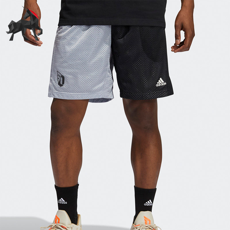 Adidas/阿迪达斯正品春季男子休闲运动针织短裤GP5156
