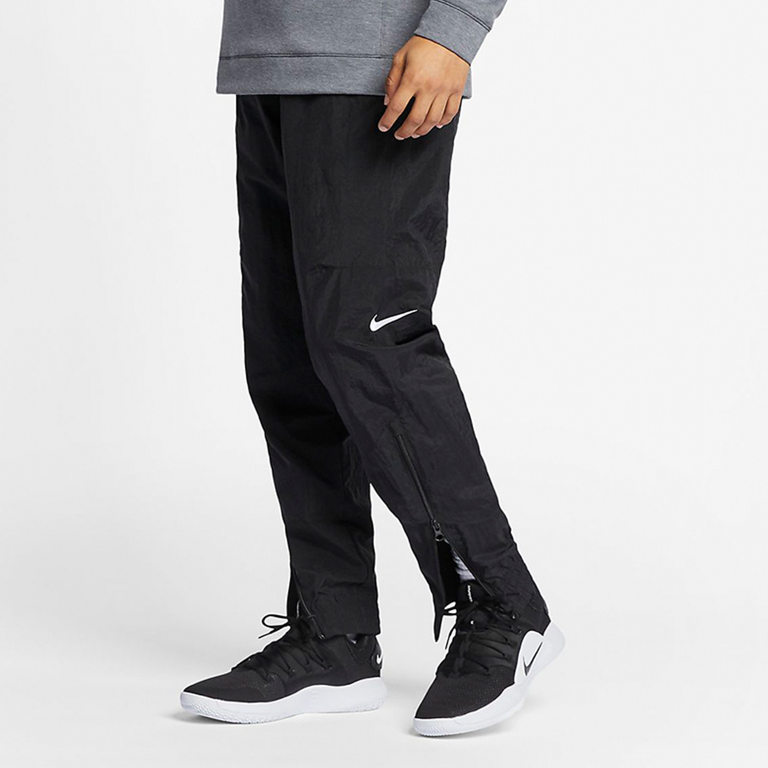 Nike/耐克正品男子新款运动梭织篮球训练收口长裤AJ3940-013