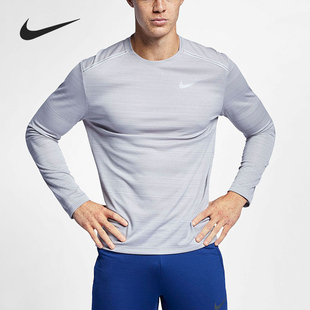 Nike/耐克正品年秋季DRI-FIT MILER男子长袖运动T恤 AJ7569