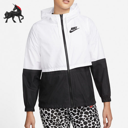 Nike/耐克正品女子梭织休闲防风夹克外套 DX3378-102