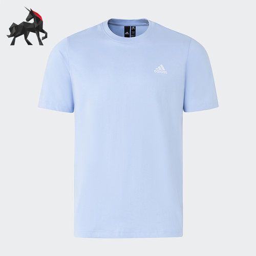 阿迪达斯男子舒适运动短袖T恤