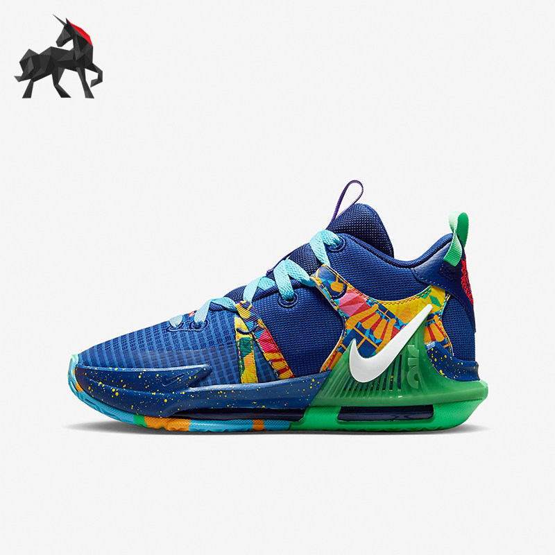 Nike/耐克正品GS女子大童耐磨实战篮球鞋DQ8650-400