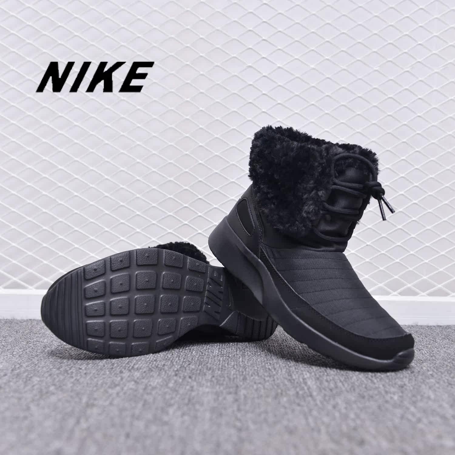 Nike/耐克正品女运动高帮保暖棉靴 舒适耐磨 时尚雪地靴807195