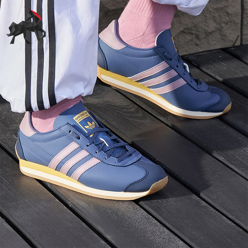 阿迪达斯男女复古轻便运动鞋