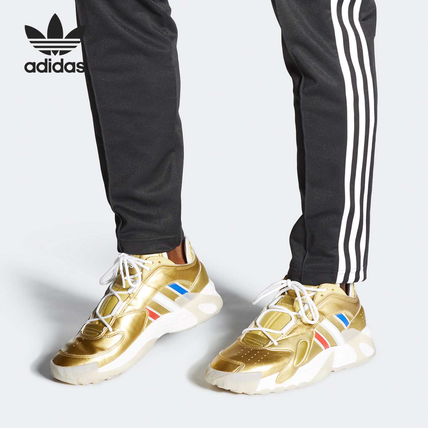 Adidas/阿迪达斯正品 三叶草 STREETBALL 男子经典休闲鞋FW0656