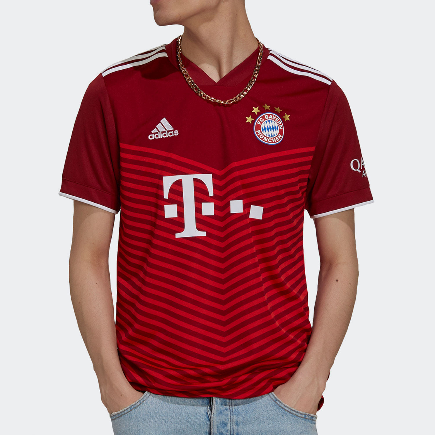 Adidas/阿迪达斯正品夏季运动休闲T恤男子球衣短袖GM5313