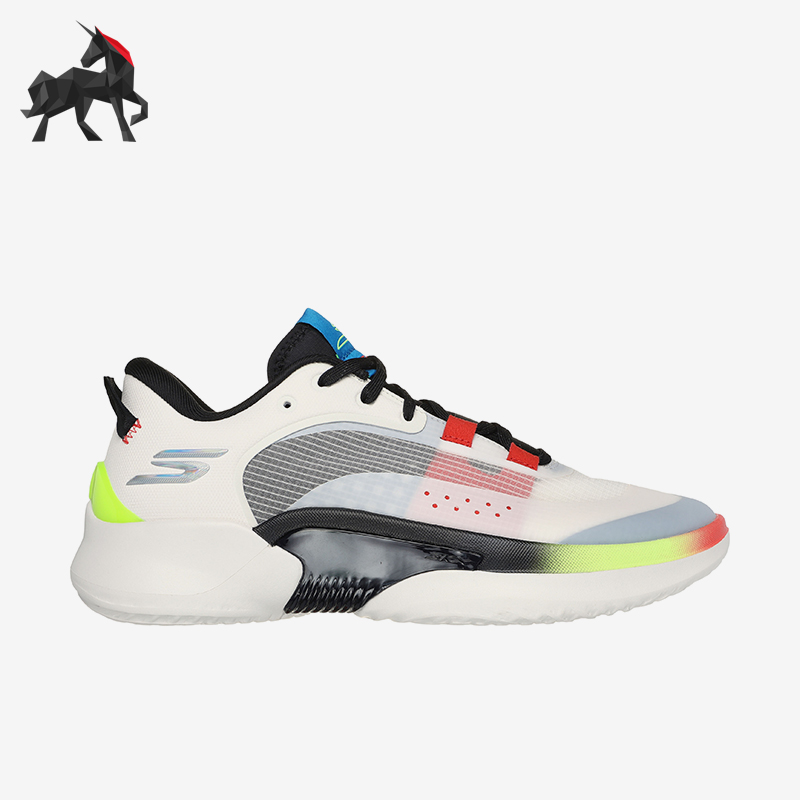 斯凯奇男士支撑缓冲网布球鞋