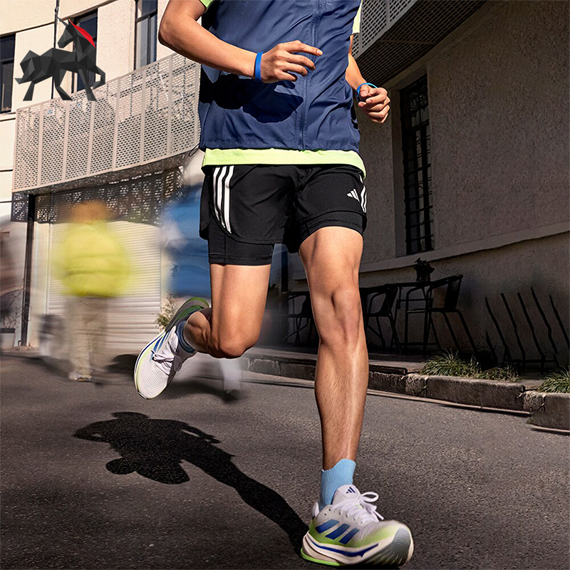 Adidas/阿迪达斯男士跑步长裤