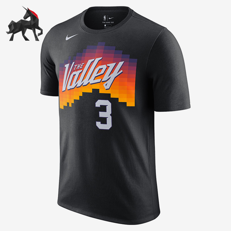 Nike/耐克正品3号CP3保罗球迷版男子秋运动休闲T恤 CT9796-015