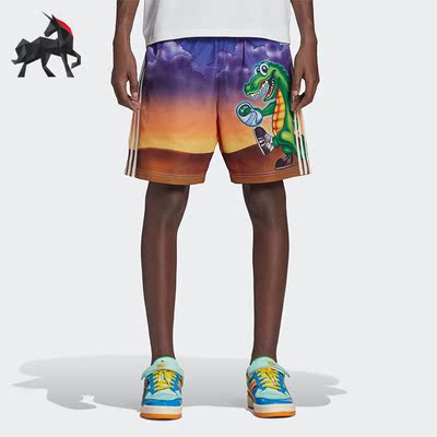 Adidas/阿迪达斯正品三叶草Kerwin Frost男子舒适运动短裤 H66312