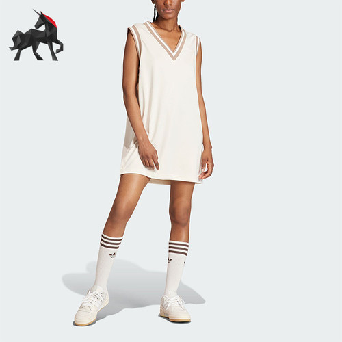 Adidas/阿迪达斯女子无袖连衣裙