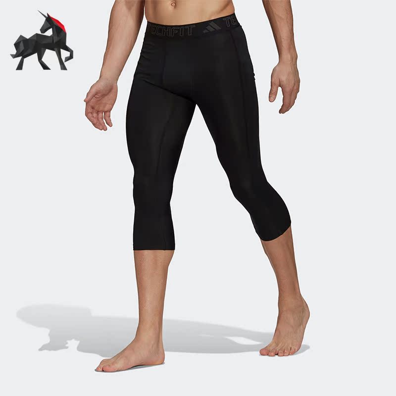 Adidas/阿迪达斯男子健身七分裤