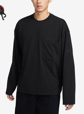 Nike/耐克正品冬季男子简约时尚运动长袖T恤FB7820