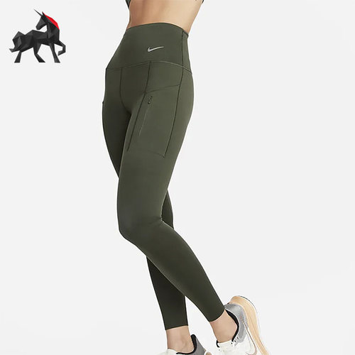 Nike/耐克正品GO怒放系列女子运动休闲紧身长裤DQ5669-325