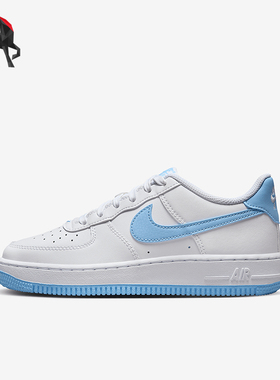 Nike/耐克正品Air Force 1 GS女子大童低帮运动鞋FV5948-107