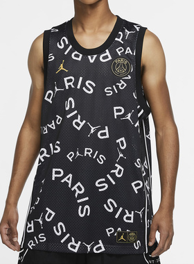 Nike/耐克正品秋季男子巴黎圣日耳曼休闲运动短袖球服 CK9669