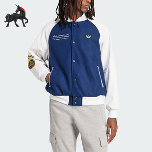 JKT Adidas 阿迪达斯正品 VRCT 运动夹克棒球服外套IS2926 男士