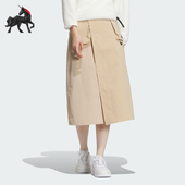 Adidas 女士开叉运动休闲半身长裙JE8586 阿迪达斯正品