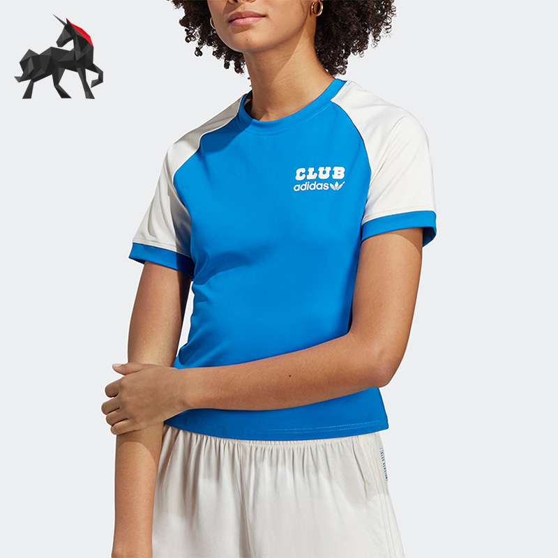 阿迪达斯正品短袖女子T恤