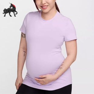 Nike/耐克正品夏季女士高弹透气运动休闲短袖FN5002-440