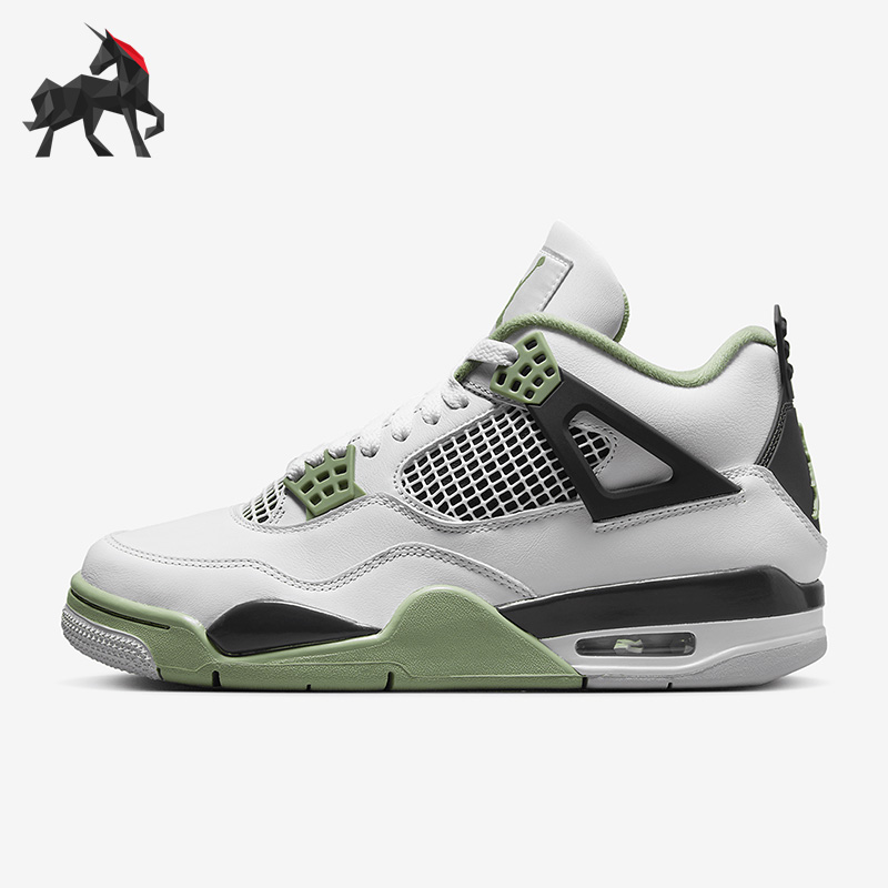 Nike/耐克正品Air Jordan 4 AJ4 女款舒适运动篮球鞋AQ9129-103