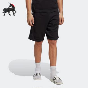 STRIPE Adidas 阿迪达斯正品 IA6351 SHORT透气男子运动短裤