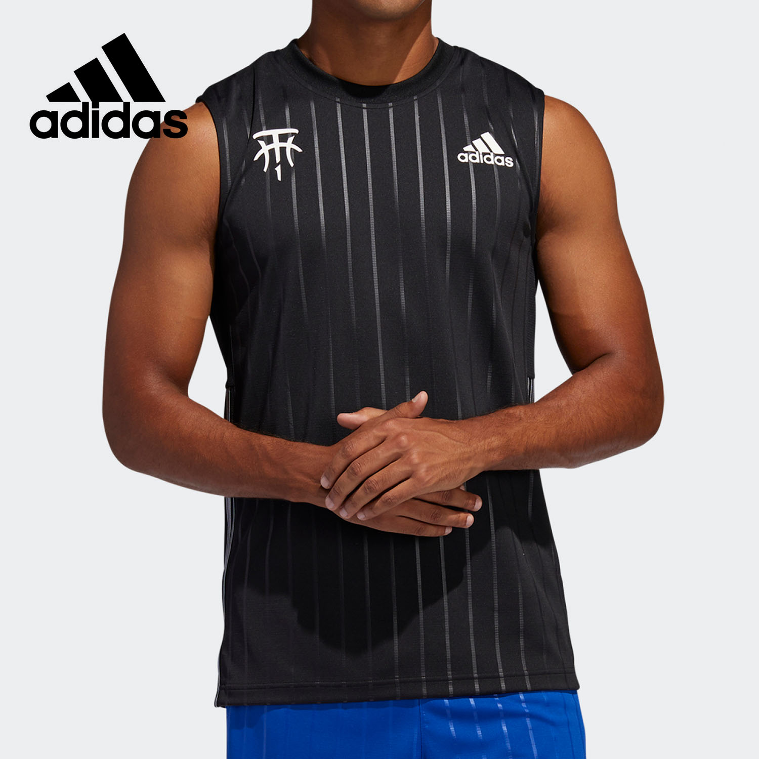 Adidas正品训练运动背心男子篮球
