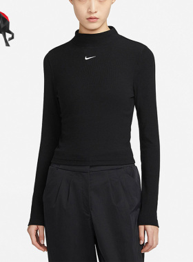 Nike/耐克正品春季女子运动长袖T恤上衣DV7881-010