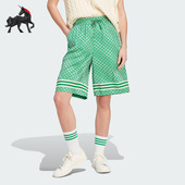 Adidas IK7881 SHORTS女子运动短裤 阿迪达斯正品 三叶草SATIN