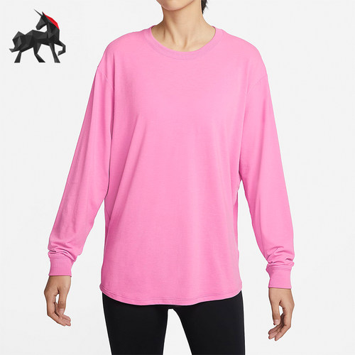Nike/耐克正品女士圆领宽松透气休闲运动T恤FN2818-675
