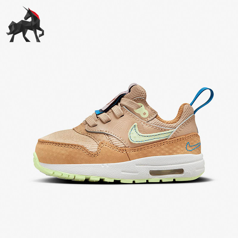 Nike/耐克正品Air Max 1婴童舒适透气运动休闲鞋FJ3287-200,童鞋/婴儿鞋/亲子鞋,运动鞋,淘宝优惠券,粉丝福利购,淘宝优惠卷