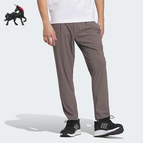 阿迪达斯男士防晒运动休闲九分裤