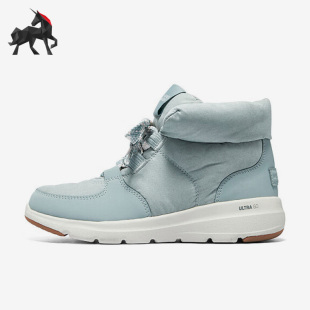 Skechers/斯凯奇女子简约时尚保暖厚底短筒雪地靴